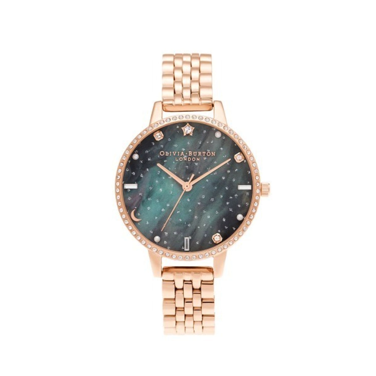 Ceas Dama, Olivia Burton, Glitter OB16GD66 fotografia produsului