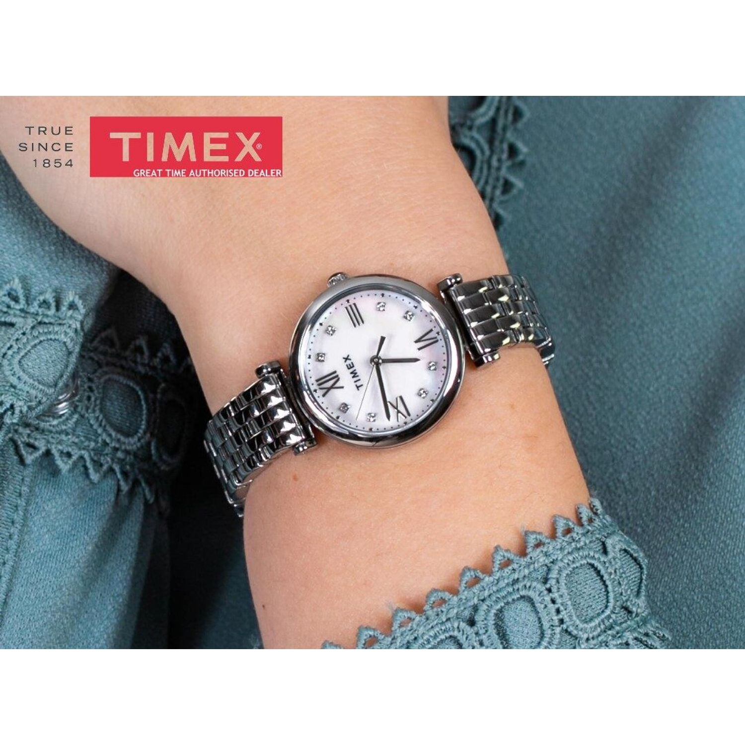 Ceas Dama, Timex, Parisienne TW2T78700 fotografia produsului View 2 L
