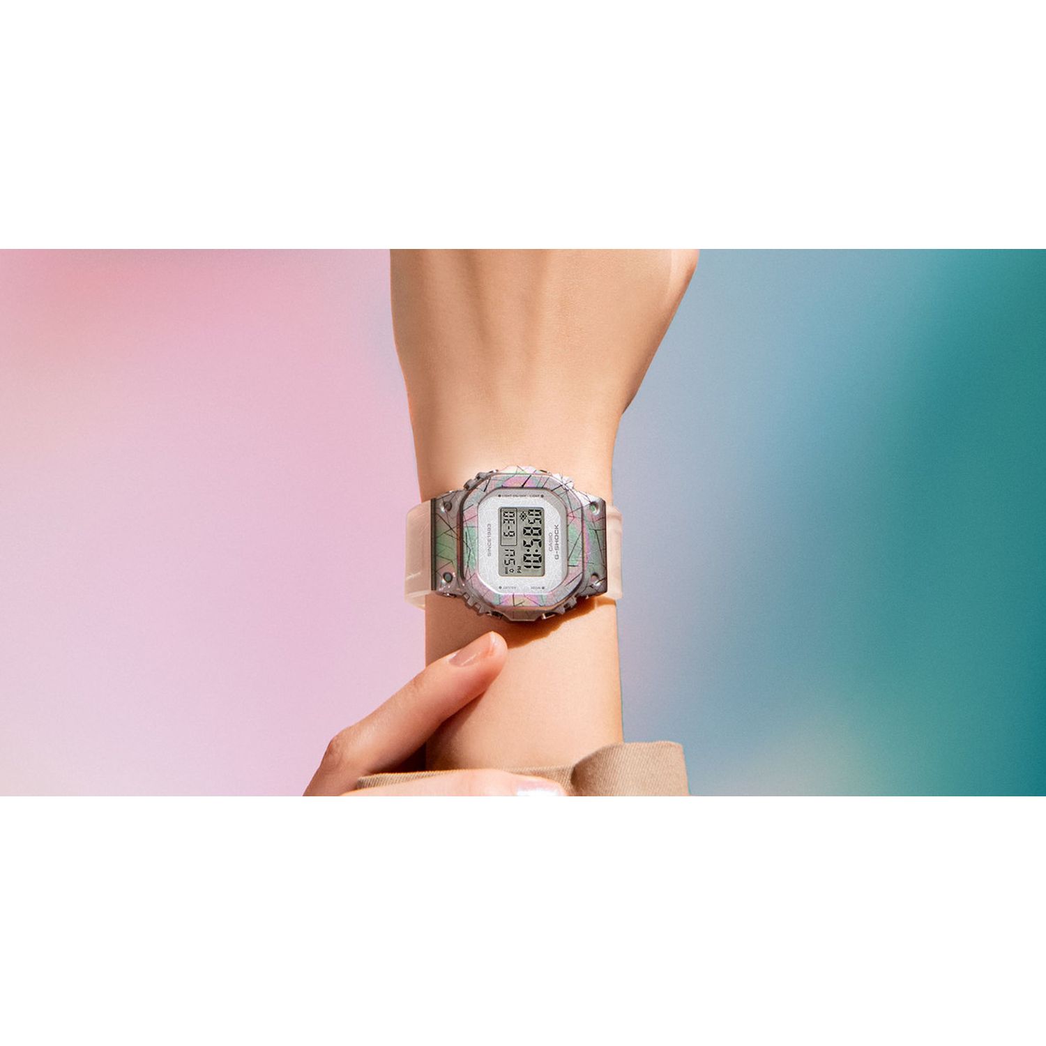 Ceas Dama, Casio G-Shock, The Origin GM-S5640GEM-7ER fotografia produsului View 3 L