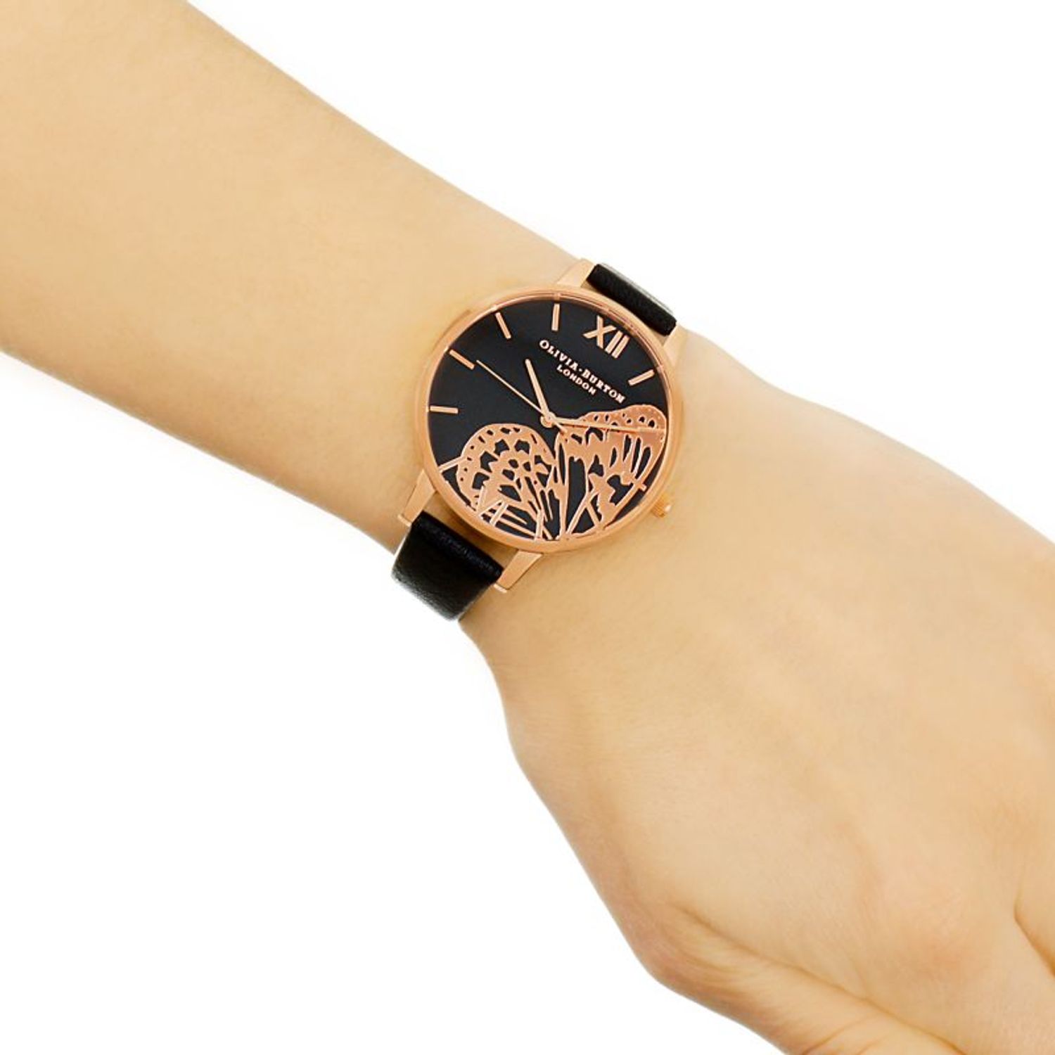 Ceas Dama, Olivia Burton, Butterfly Wing OB16AM97 fotografia produsului View 2 L