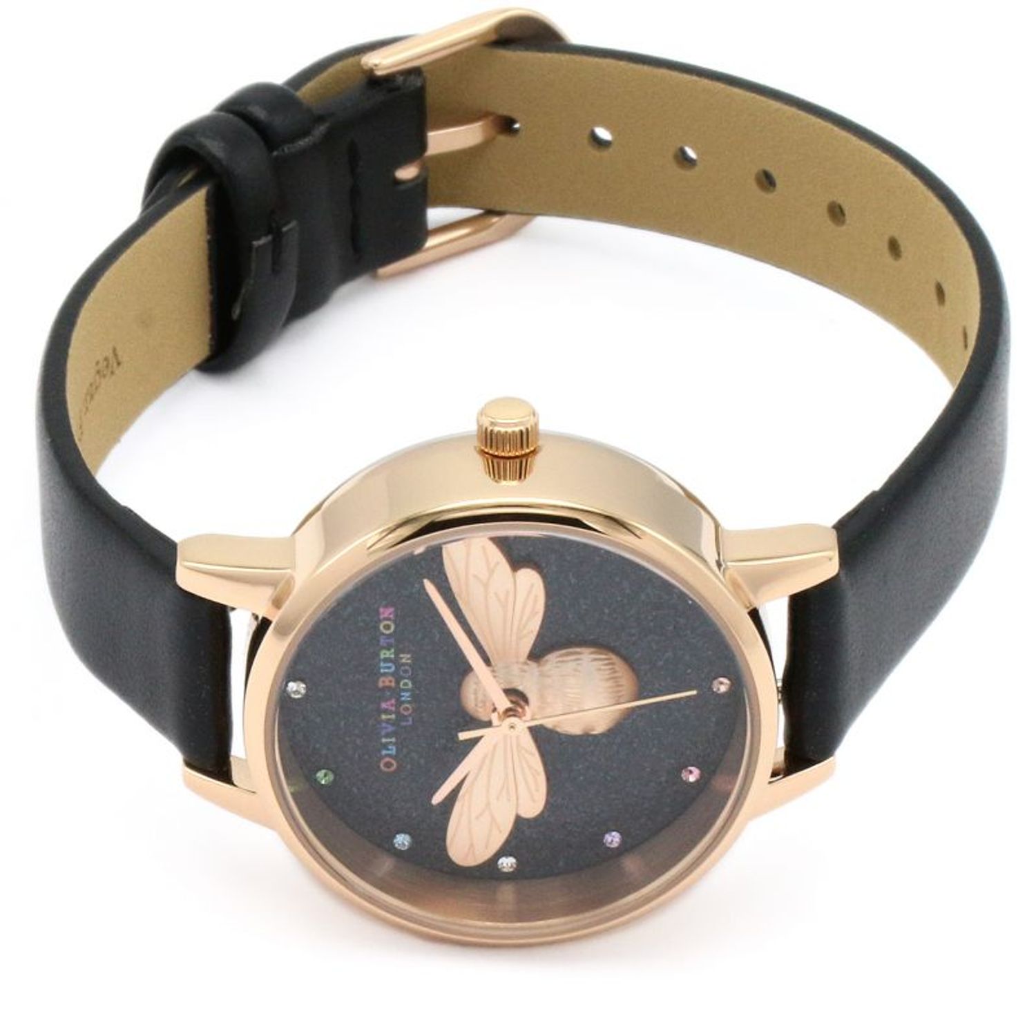 Ceas Dama, Olivia Burton, Rainbow Lucky Bee OB16FB13 fotografia produsului View 4 L