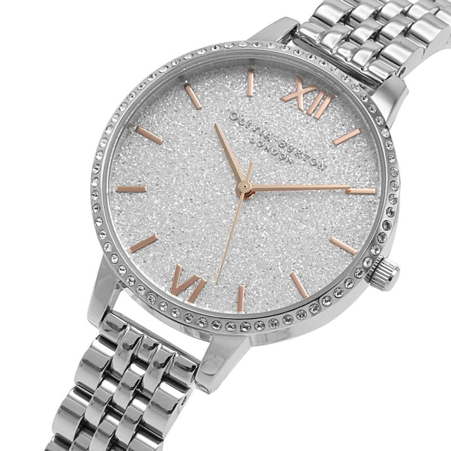 Ceas Dama, Olivia Burton, Glitter OB16GD68 fotografia produsului View 5 L