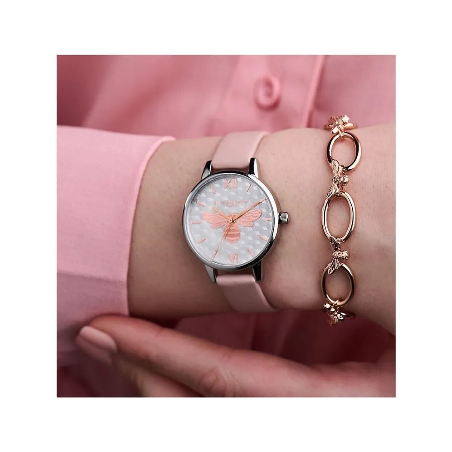Ceas Dama, Olivia Burton, Honey Bee OB16FB25 fotografia produsului View 2 L
