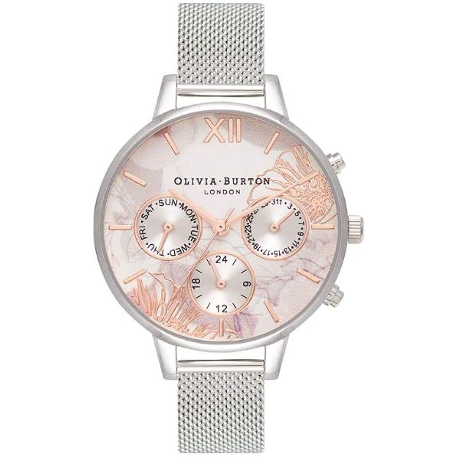 Ceas Dama, Olivia Burton, Abstract Florals OB16CGS06 fotografia produsului