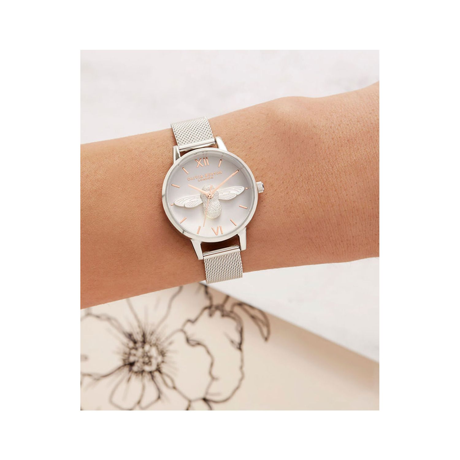 Ceas Dama, Olivia Burton, 3D Bee OB16AM146 fotografia produsului View 2 L