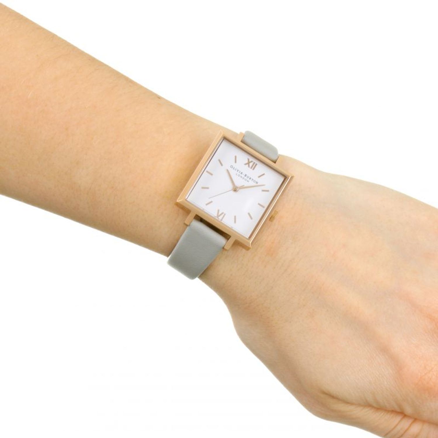 Ceas Dama, Olivia Burton, Square Dial OB16SS23 fotografia produsului View 3 L