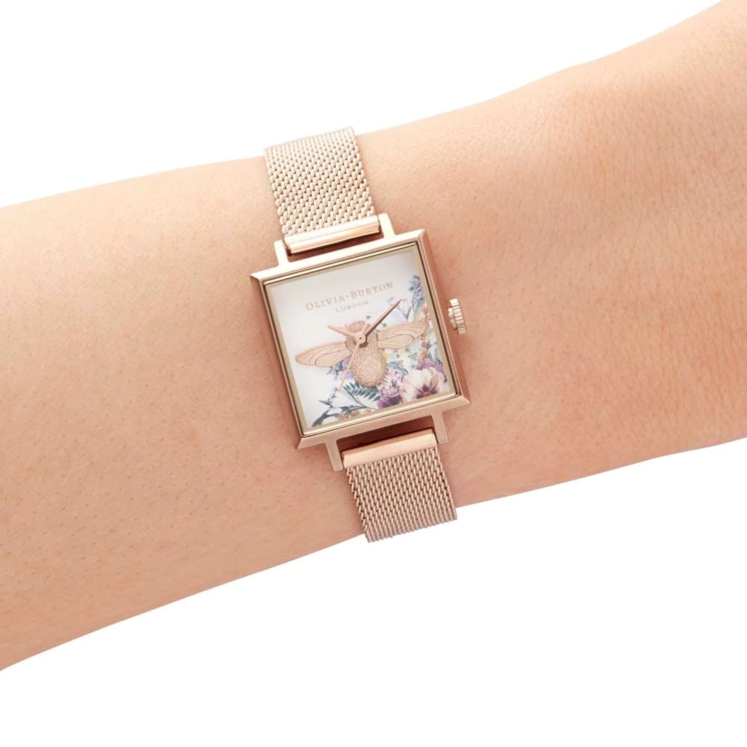 Ceas Dama, Olivia Burton, Enchanted Garden OB16EG152 fotografia produsului View 2 L