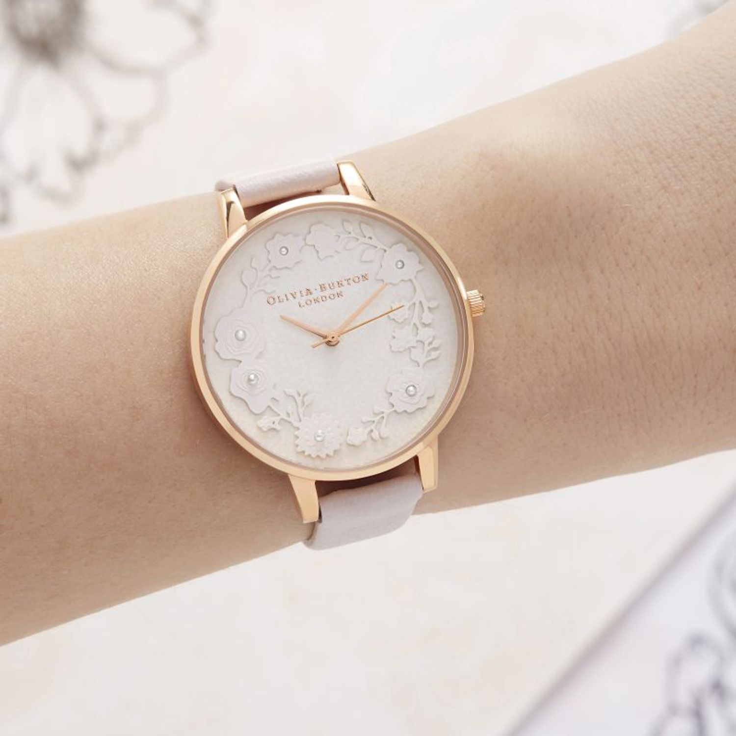 Ceas Dama, Olivia Burton, Artisan Dial OB16AR01 fotografia produsului View 3 L