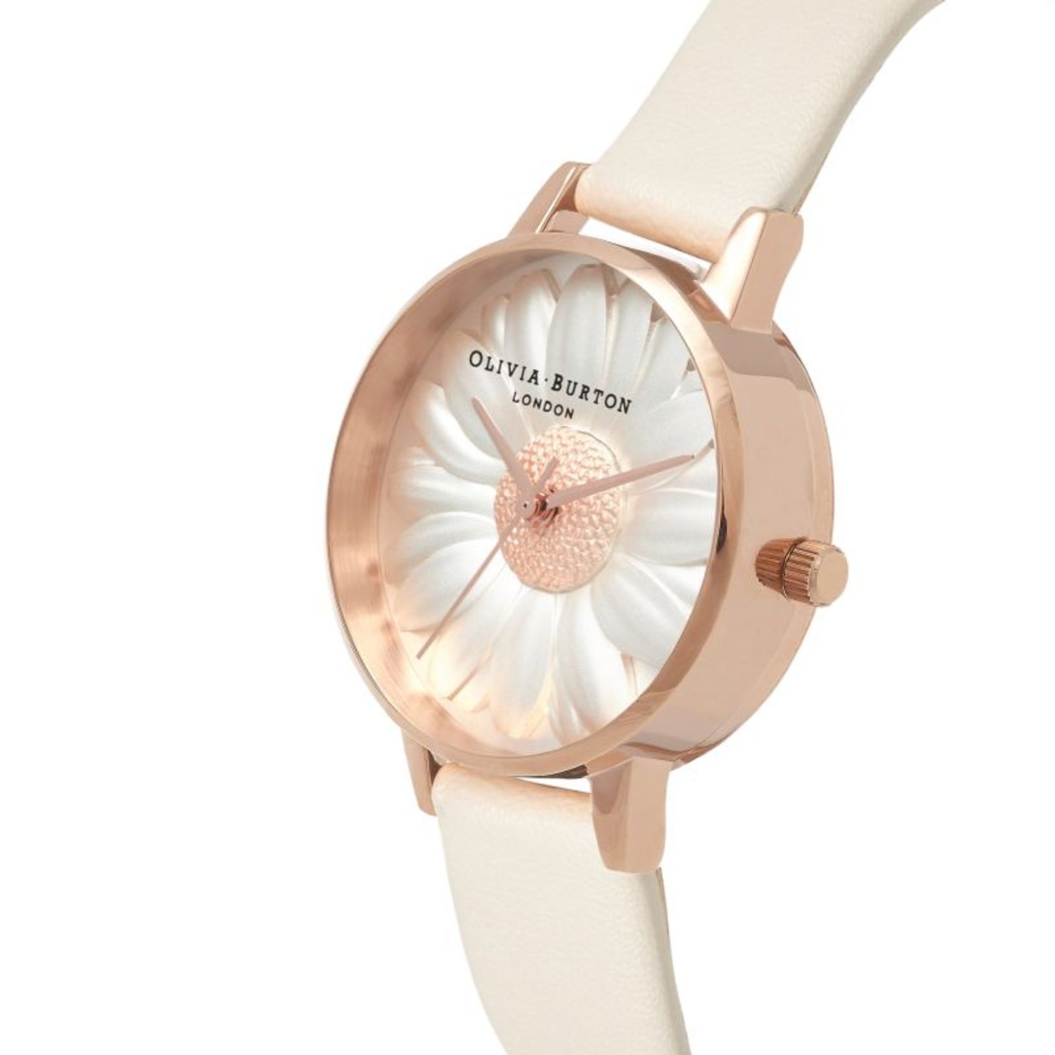 Ceas Dama, Olivia Burton, 3D Daisy OB16FS101 fotografia produsului View 3 L