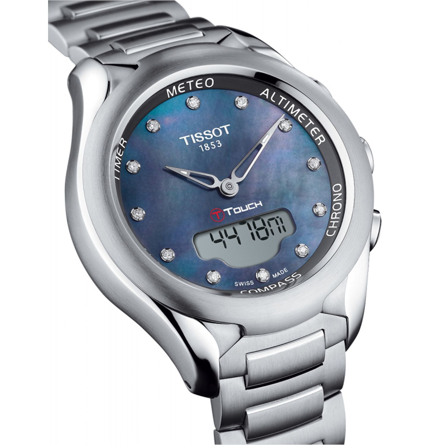Ceas Dama, Tissot, T-Touch Solar T0752201110601 fotografia produsului View 3 L