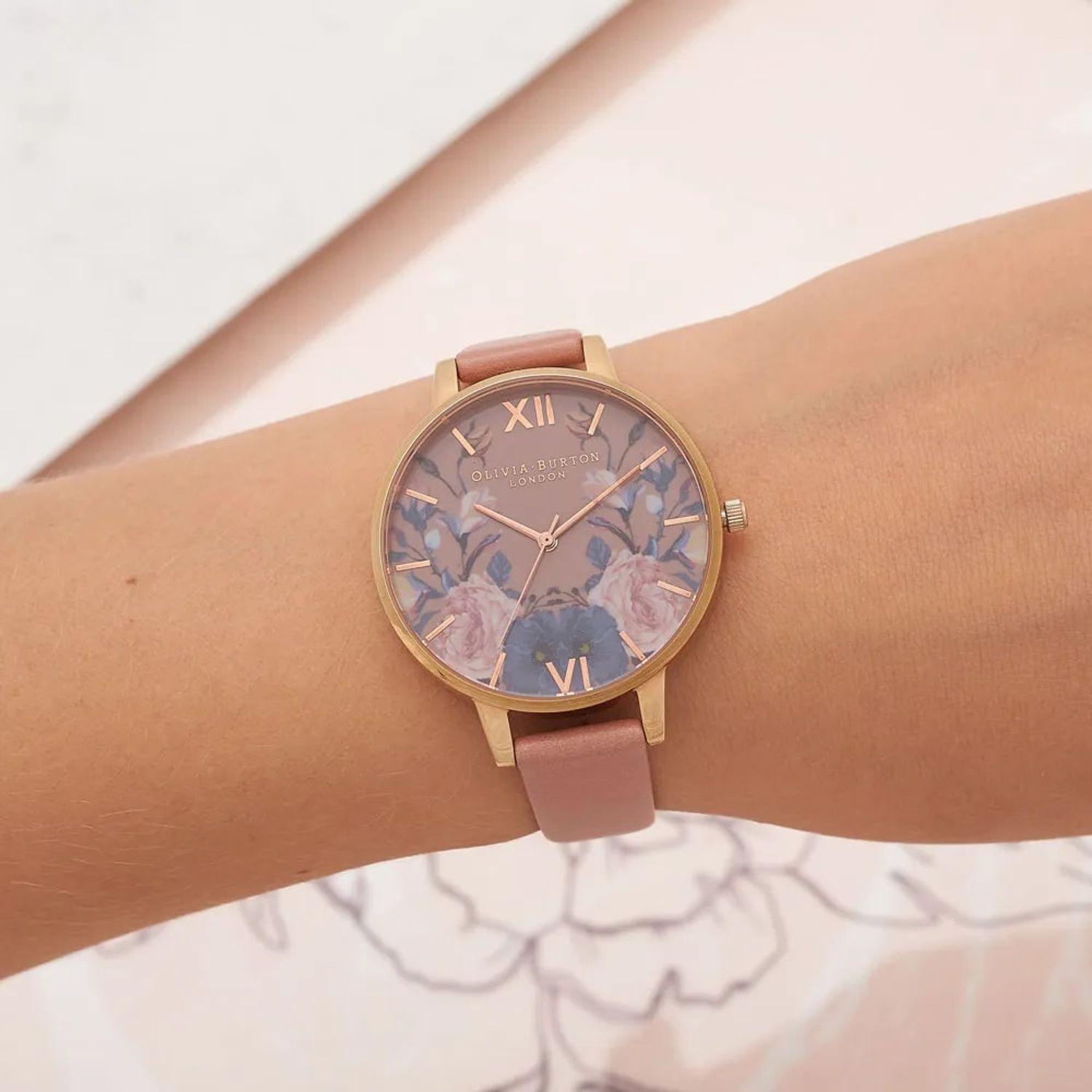 Ceas Dama, Olivia Burton, Enchanted Garden OB16EG74 fotografia produsului View 2 L