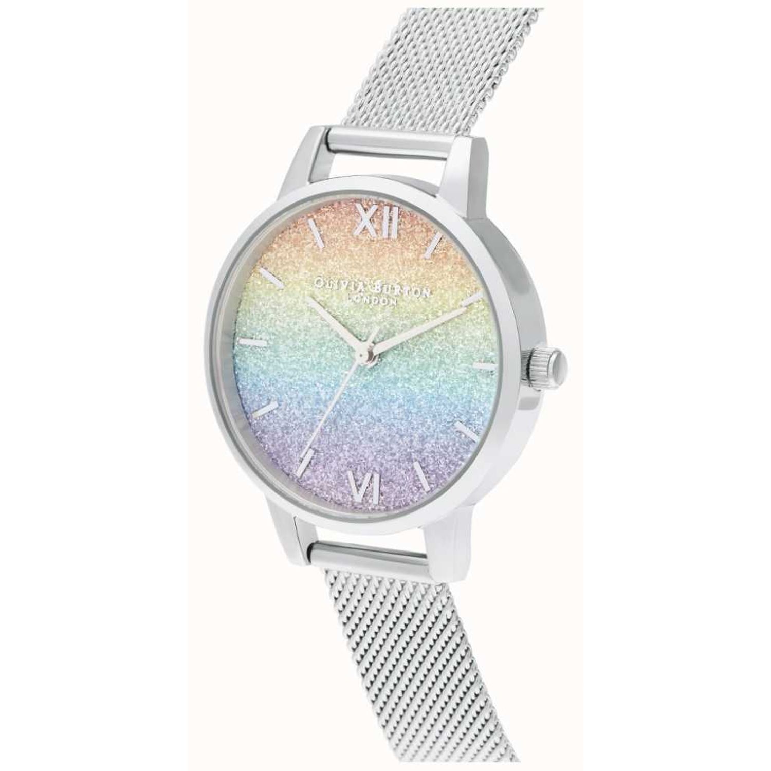 Ceas Dama, Olivia Burton, Glitter OB16GD69 fotografia produsului View 3 L