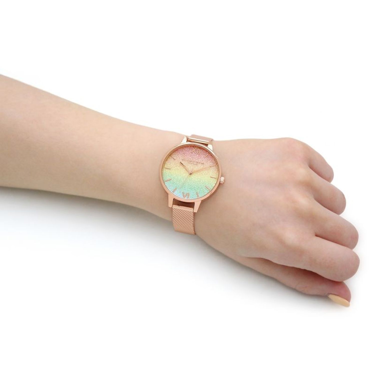 Ceas Dama, Olivia Burton, Rainbow Bee OB16RB18 fotografia produsului View 6 L
