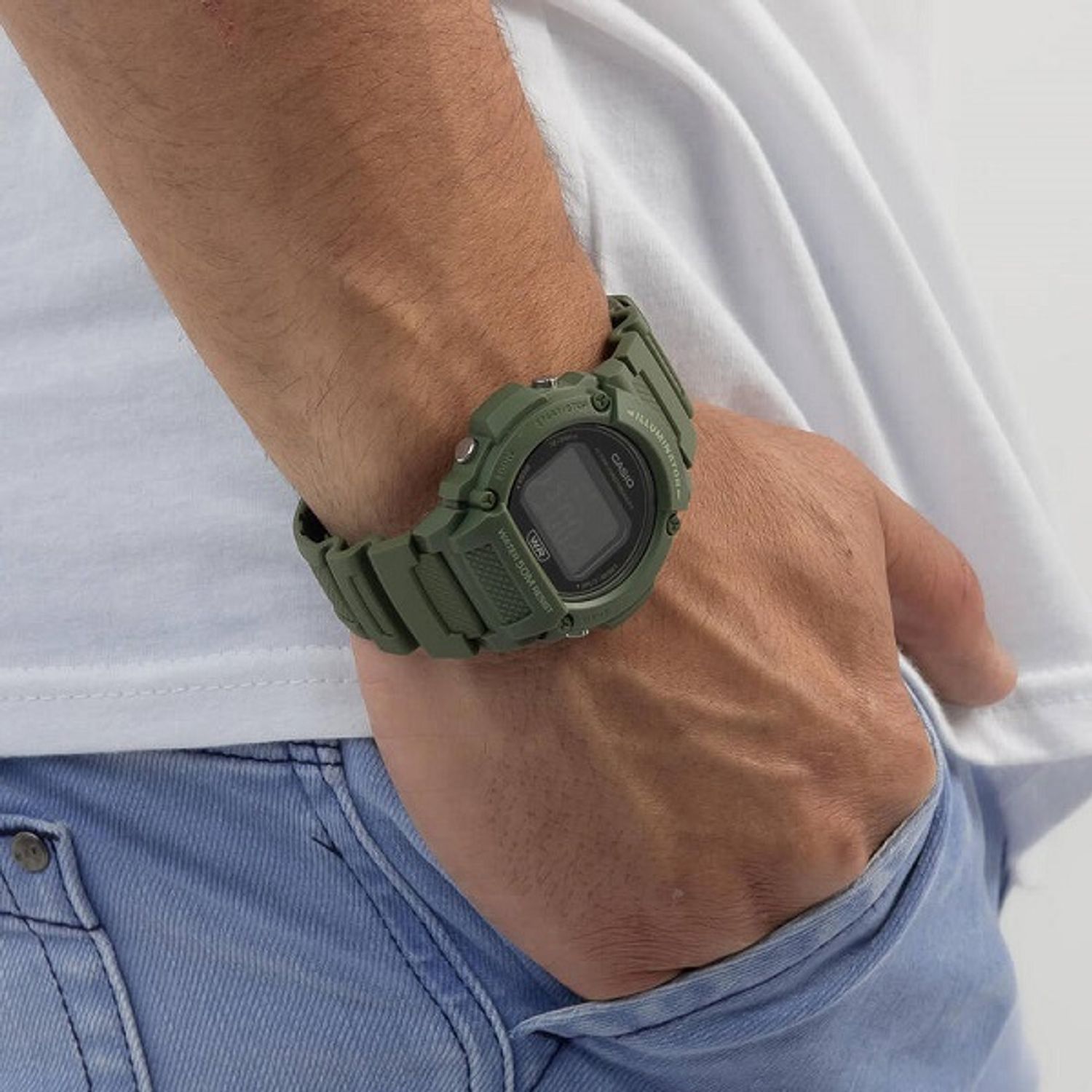 Ceas Casio, Collection W W-219HC-3BVDF fotografia produsului View 2 L