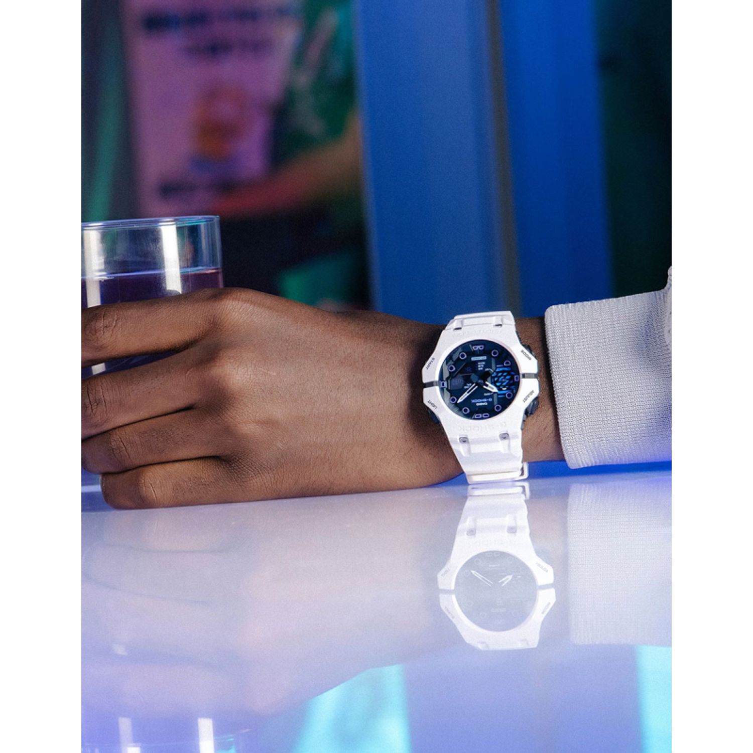 Ceas Smartwatch Barbati, Casio G-Shock, Classic GA-B GA-B001SF-7AER fotografia produsului View 3 L