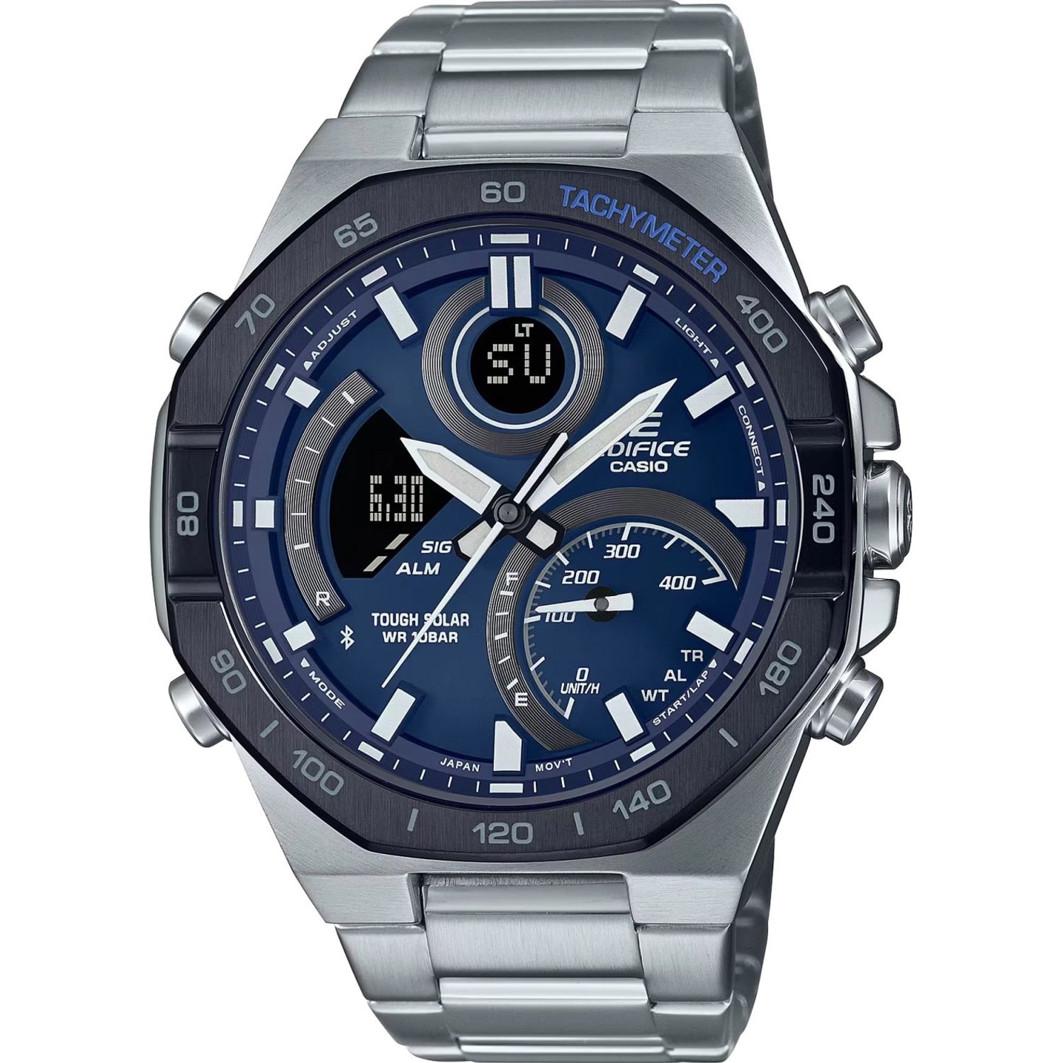 Ceas Smartwatch Barbati, Casio Edifice, Bluetooth Smartphone Link ECB-950DB-2AEF fotografia produsului