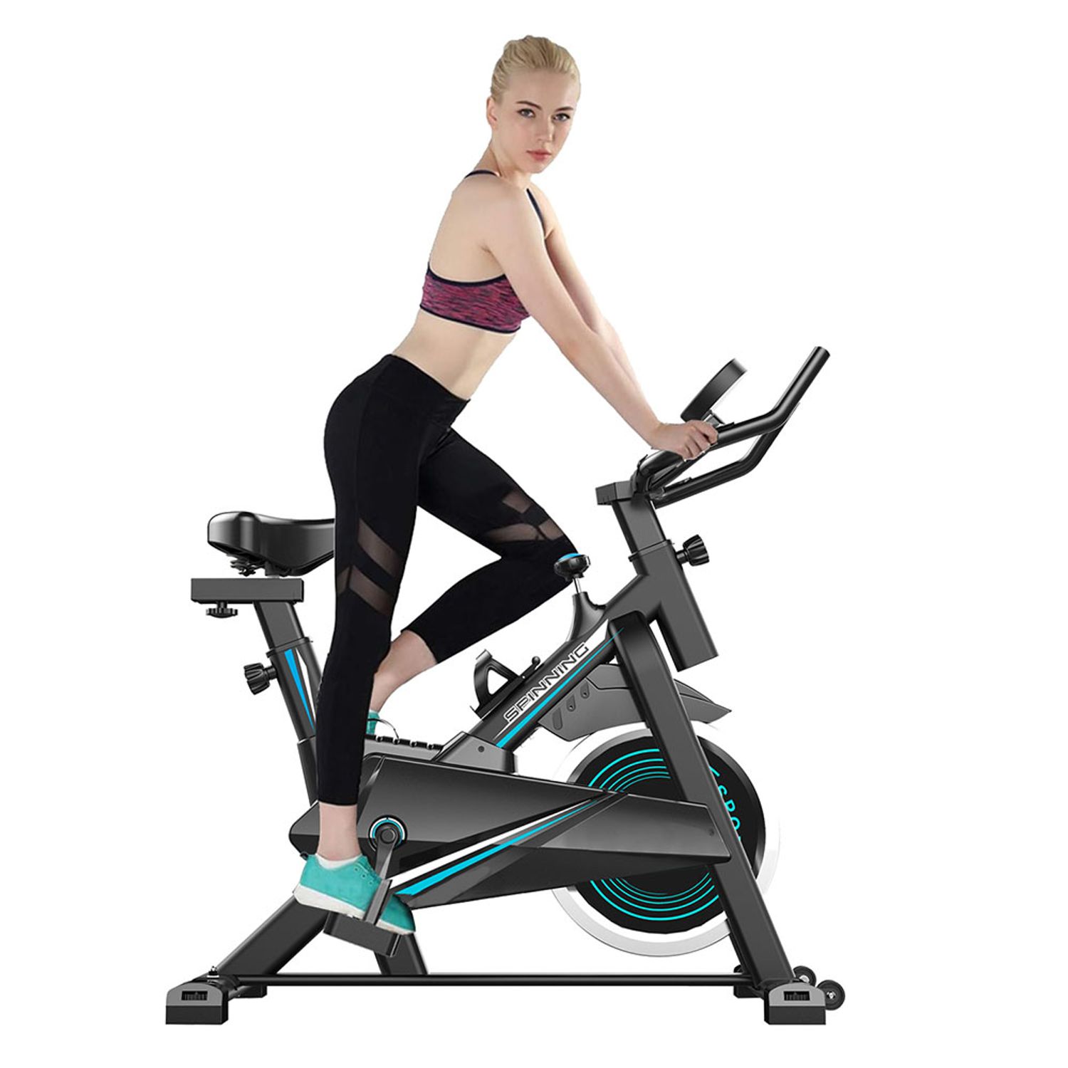 Bicicleta spinning PRO fotografia produsului View 2 L