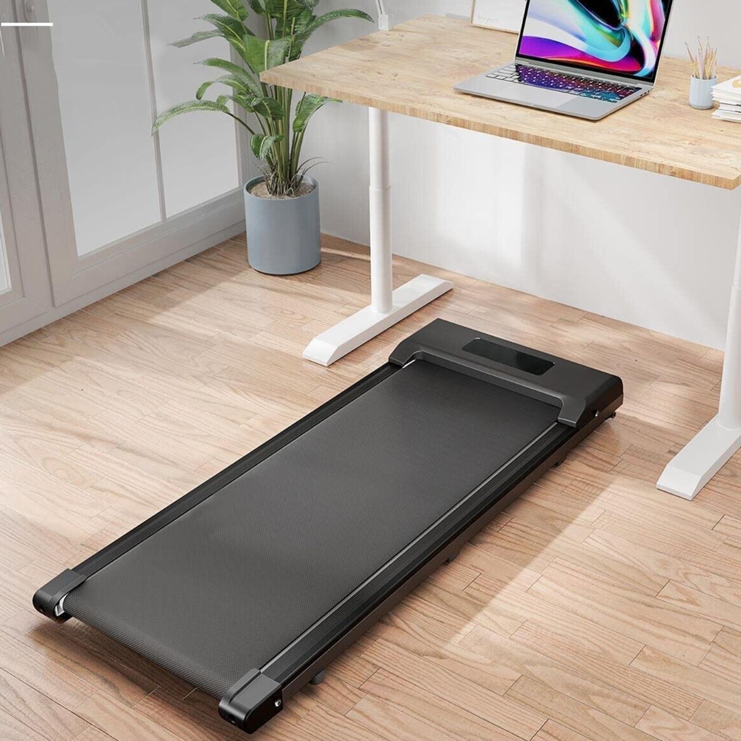Banda de mers walking pad, pliabila, cu telecomanda fotografia produsului View 3 L